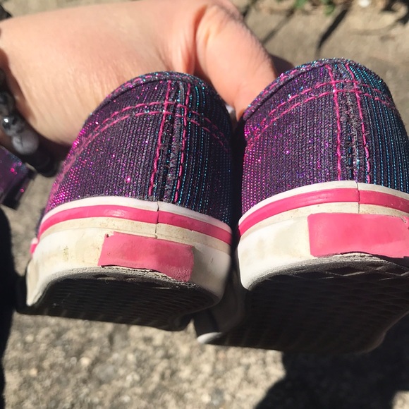 Vans toddler girl sneakers 7.5 - Picture 4 of 7